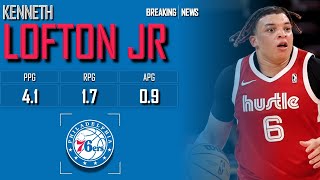 PHILADELPHIA 76ERS Kenneth Lofton Jr ᴴᴰ [upl. by Eladnwahs]