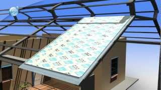 Installing Polygal Multiwall Polycarbonate Sheets [upl. by Nawyt587]