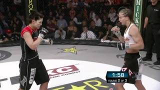 Gina Carano vs Kaitlin Young HD EliteXC [upl. by Floss]