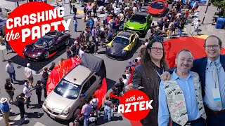 What Happened When We Took A 3600 Pontiac Aztek To A Show For 1 Million Exotics [upl. by Gnes85]