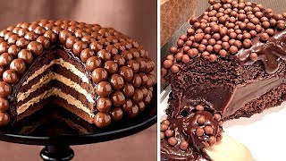 Easy Chocolate Cake Recipe Ever  Amazing Cake Decorating Tutorials  So Yummy Cake Recipes [upl. by Eibocaj210]