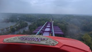 Apollo’s Chariot Pov at Busch Gardens Willamsburg [upl. by Ellener932]