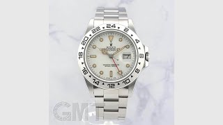 ROLEX エクスプローラー II 16550 アイボリー [upl. by Artema429]