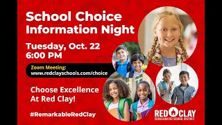 2024 Red Clay Consolidated School District School Choice Presentation [upl. by Mun]