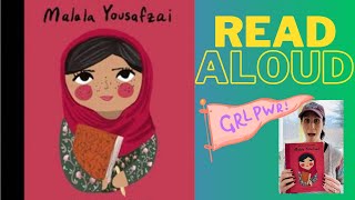 Womens History Month Read Aloud MALALA YOUSAFZAI by Maria Isabel Sanchez Vegara [upl. by Eecal]