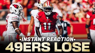 Instant Reaction 49ers wilt in the heat blow lead to Cardinals [upl. by Sipple]