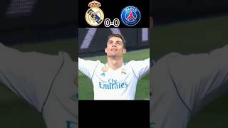 Real Madrid vs Paris Saint Germain 21 Goals shorts football highlights [upl. by Nylimaj148]