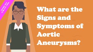 What are the Signs and Symptoms of Aortic Aneurysms [upl. by Emsmus]