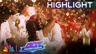 Golden Buzzer Sainted’s cover of “Purple Rain” by Prince will AMAZE YOU  AGT Fantasy League 2024 [upl. by Chon]