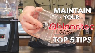 Look after your blender  Top 5 Blendtec maintenance tips [upl. by Akimahs]