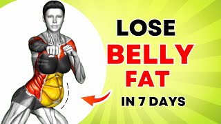 30Min FLABBY STOMACH Standing Workout  Lose Fat Challenge  Over 50 FLAT BELLY  SLIM WAIST [upl. by Vachil]