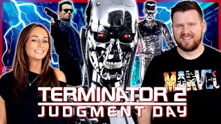 My wife watches Terminator 2 Judgment Day for the FIRST time  Movie Reaction [upl. by Losse722]