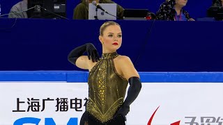 Loena Hendrickx short program except the music is Bells and Whistles Schmigadoon [upl. by Anilorak]