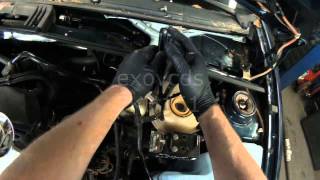 VW A2 CR Corrado VR6 Thermostat Housing amp Coolant Pipe Removal part 1 [upl. by Naedan]