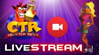 All Oxide Ghosts Defeated 2 Weeks For Crash Team Racing Nitro Fueled CTR Stream [upl. by Hrutkay45]