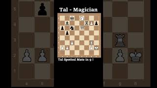 Mikhail Tal finds Checkmate in 9 [upl. by Ahsaz43]