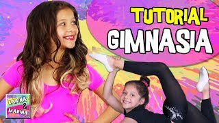 🤸‍♀️ ¡¡TUTORIAL de GIMNASIA RÍTMICA o Gimnasia ARTÍSTICA 💪 EJERCICIOS para mejorar FLEXIBILIDAD [upl. by Nanette]