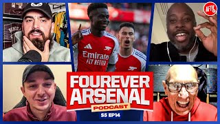 The Southampton SAKA Show  HAVERTZ Matches Emirates RECORD  The Fourever Arsenal Podcast [upl. by Hterag]