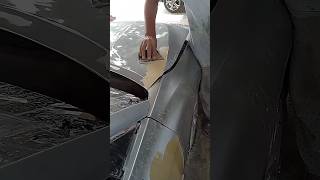 how to fix rust holes on vehicles automobile foryouwork sorts satisfying foryorestoration 😲👍 [upl. by Amora]