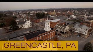 Aerial Video Tour Greencastle Pennsylvania  Robert Peak Design [upl. by Harsho]