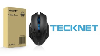 TECKNET Mouse Wireless Gaming WM289 USB  Unboxing  ASMR 📦 [upl. by Rawdin490]