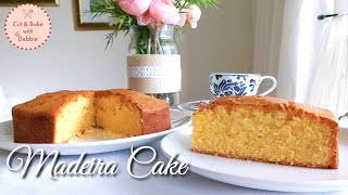 MADEIRA CAKE RECIPE  SIMPLE amp EASY TEA CAKE [upl. by Gwen]