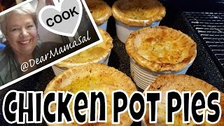 Chicken pot pies in a ramekin by DearMamaSal [upl. by Almira279]