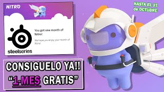 🔗 OBTEN un MES Gratis de Discord Nitro en 2024 Promoción SteelSeries x Discord Nitro  AndroidPC [upl. by Otirecul]