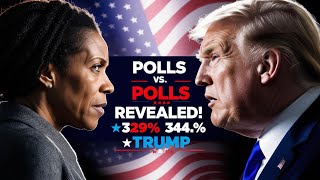 2024 Election Showdown Harris vs Trump  Latest Polls Revealed [upl. by Aivilys]