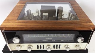 McIntosh MX110 Tuner Preamp  Glorious Tubes Within A Custom Clear Cabinet [upl. by Poore]