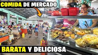 🤑Comida BARATA y DELICIOSA🤤 en el Mercado de USULUTAN EL SALVADOR 🇸🇻 [upl. by Swetlana]