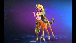 Dryad Lunara FULL Quotes  Heroes of the Storm [upl. by Eilojne]