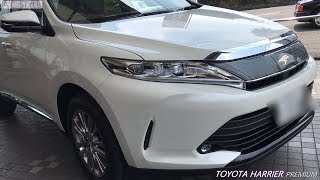 試乗 2017 新型ハリアー TOYOTA HARRIER PREMIUM ロード・インプレッション [upl. by Taima793]