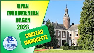 Open Monumentendagen 2023 Chateau Marquette Heemskerk 4k [upl. by Haropizt325]