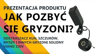 Jak pozbyć się gryzoni Viano Solidny odstraszacz myszy i szczurów [upl. by Hillman]