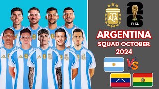 Argentinas SHOCKING FIFA World Cup 2026 Qualifiers Squad Reveal [upl. by Lilybel481]