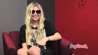 The Pretty Reckless Taylor Momsen Talks Fan Tats  Lessons Learned on the Road [upl. by Pernell698]