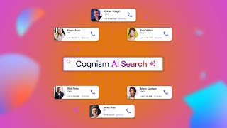 75 faster prospecting power with Cognism AI Search [upl. by Dixie]