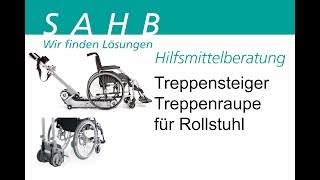 Treppenfahrstühle Treppenraupe Scalamobil [upl. by Zobias216]