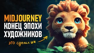 MIDJOURNEY  Нейросеть Меняющая Правила Игры  Конец эпохи художников [upl. by Danella]