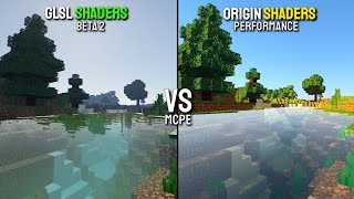 GLSL SHADERS x ORIGIN SHADERS PERFORMANCE  MCPE 12050 [upl. by Tsugua161]