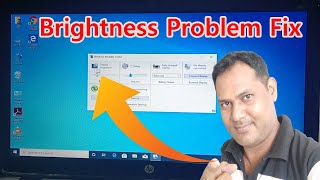 Brightness not working fix  How To Fix Brightness Problem In Windows 10  Hp Laptop Brightness [upl. by Magnus]