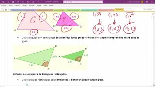 SEMEJANZA 02 FIGURAS SEMEJANTES ESCALAS CRITERIOS DE SEMEJANZA DE TRIÁNGULOS [upl. by Berkow]