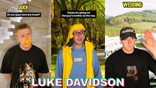 NEW LUKE DAVIDSON Shorts Compilation 9  Funny Luke Davidson TikToks [upl. by Nnylyam284]