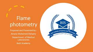 Flame photometry مختبرات اجهزة معملية [upl. by Aelak]