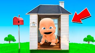 Baby Survives WORLDS TINIEST HOUSE [upl. by Hebner]