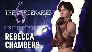 Resident Evil 6 The Mercenaries as Rebecca Chambers [upl. by Iruy662]