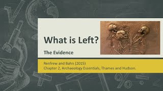 The Archaeological Evidence Full Screen HD [upl. by Drawdesemaj]