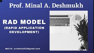 RAD Model  Rapid Application Development model in Hindi softwareengineering minaldeshmukh [upl. by Neleh]