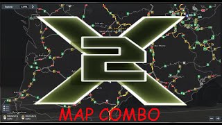 ETS2 1 50 MAP COMBO V2 PROMODS EURAFRICA BY MX TRUCKER  ⬇⬇⬇⬇⬇⬇ LINK  LIENS ⬇⬇⬇⬇⬇ [upl. by Airda497]